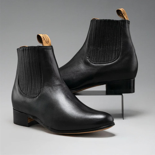 Men charro leather - men's, round