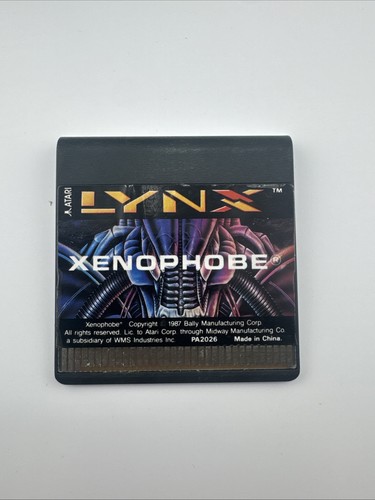 Atari lynx xenofobo solo - atari,