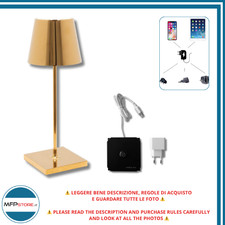 Zafferano Poldina Pro Mini Oro Lucido + Caricatore USB Multiplo