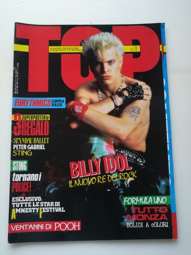 Billy idol rivista top - billy,