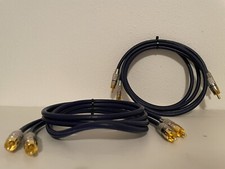 Cavo Audio RCA HiFi HiEnd Coppia 2X RCA- 2X RCA rame OFC