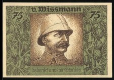 Notgeld Amburgo 1921, 75 Pf