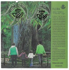 Spain: 2018; Souvenir Sheet, the tree, flora, official postmak. Mint, EBES163