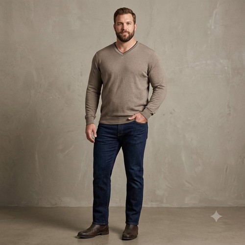 Maglione tahari uomo lana - maglione,