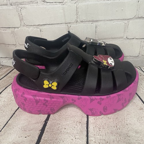 Crocs hello kitty and - x,