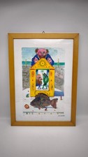 89273-3 Quadro stampa firmato