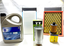 KIT TAGLIANDO FIAT CROMA 07> 1.9 MJT MULTIJET 5L LITRI OLIO 5W30 + KIT 4 FILTRI