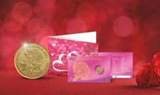 Mazzo rose moneta da - mazzo,