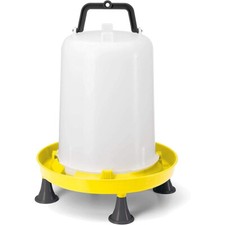 Abbeveratoio River Systems da 15 lt a sifone con manico e piedini polli pulcini