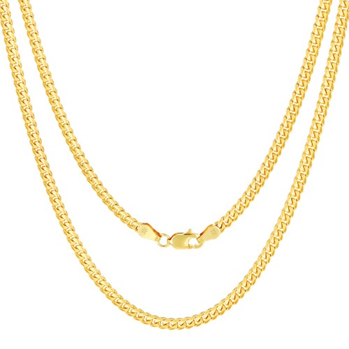 18k oro giallo massiccio 7mm - 18k,