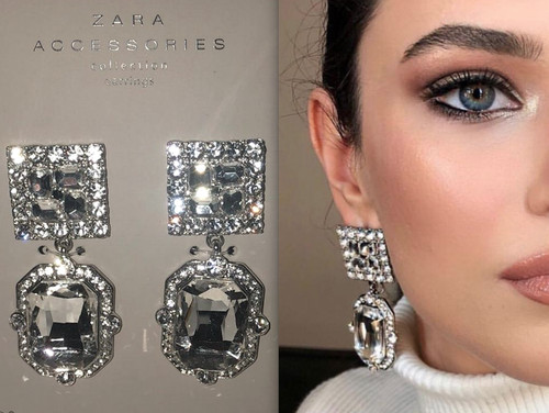 Zara orecchini grandi - zara,