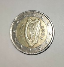 RARA MONETA DA 2 euro - IRLANDA  ANNO 2002 EIRE ARPA