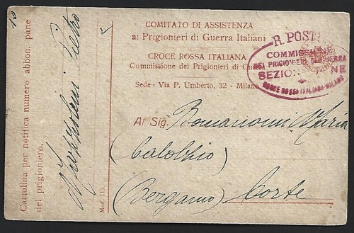 Italia ww1 croce rossa - italia,