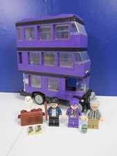 4866 lego HARRY POTTER IL CAVALIERE BUS SET completo minifigure