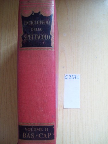 Enciclopedia dello spettacolo - dello,