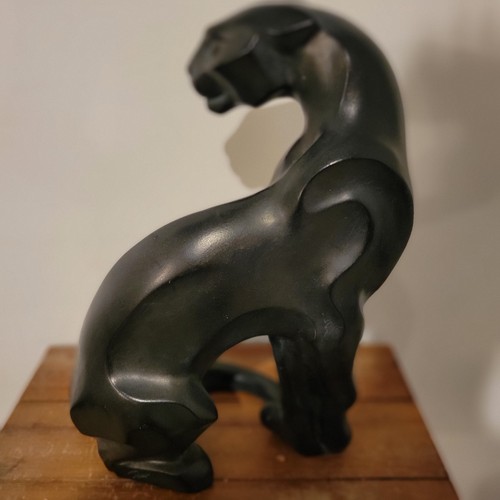 Scultura pantera nera austin - pantera,