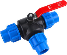 Valvola a 3 Vie per Tubo Da