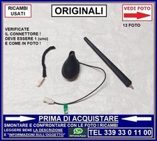 ANTENNA RADIO STEREO + BASE SUPPORTO ORIGINALI ALFA ROMEO GIULIETTA