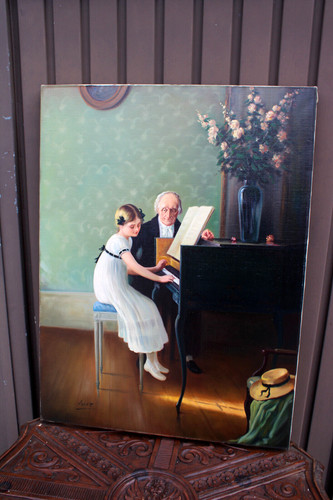 Quadro vintage scuola