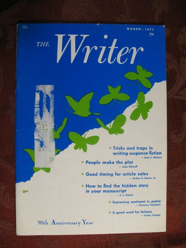 The writer magazine march - magazine, 1977