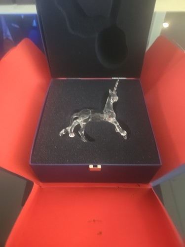 Swarovski unicorn blue - swarovski,