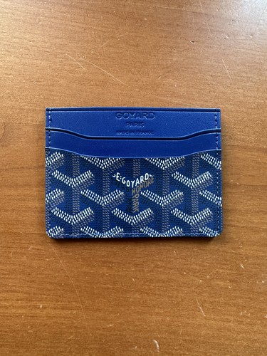 Portacarte goyard blue - goyard,