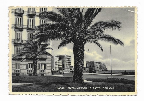 Cartolina napoli piazza - ,