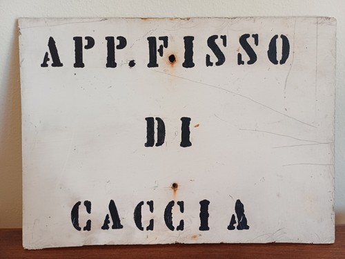 App fisso caccia vecchia - di,