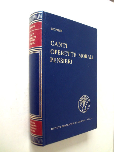 Giacomo leopardi canti - giacomo,