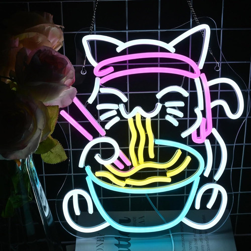 Fortune cat ramen insegna - fortune,
