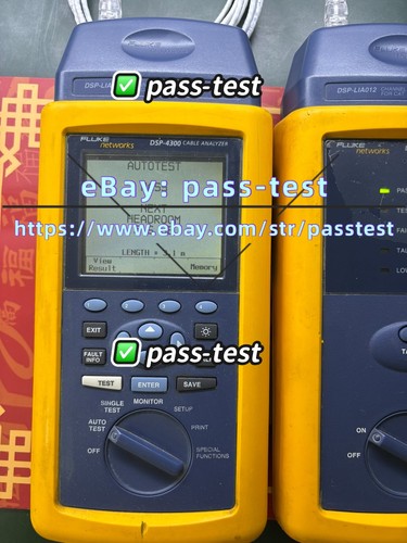 Fluke dsp 4300 - dsp-4300, certificatore