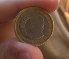 Moneta Rara 1 Euro ESPANA 2003