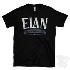 MAGLIETTA ELAN THE NAME YOU CAN TRUST uomo e donna novità idea regalo famiglia