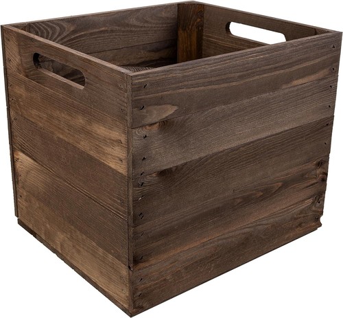 Scatola legno portaoggetti - legno,