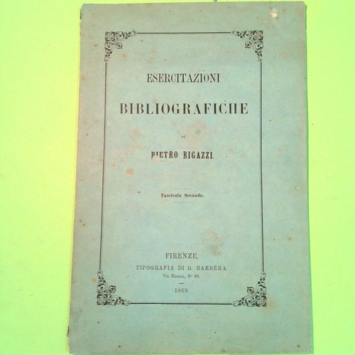 Esercitazioni bibliografiche - esercitazioni,