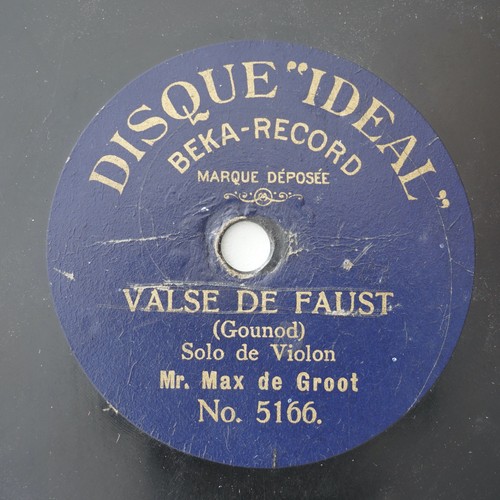Max groot violin - de, gounod