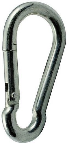 Moschettoni acciaio zincato - acciaio,