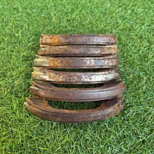 6 cassetti antichi estraibili con cassettiera ruggine art deco metà secolo smerlati