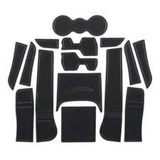 Per Renault Koleos MK2 Samsung QM6 2017-19 Tappetino Slot Cancello Antiscivolo Supporto Coppa Pad