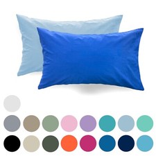 Bassetti pop color federa tinta unita 100% cotton usa made in italy 50x80 cm