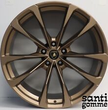 4 CERCHI LAMBORGHINI URUS 23 " ORIGINALI 4ML601025AE 4ML601025AF BRONZO