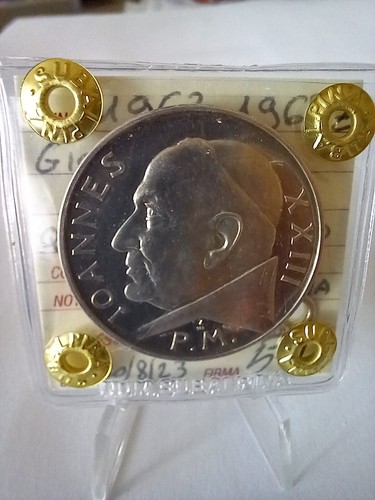Vaticano medaglia arg - vaticano,