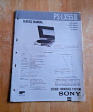 Vintage Sony PS-LX55II stereo