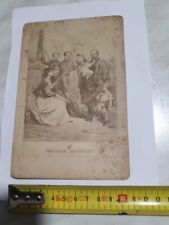 ANTICA FOTO MILITARE CARTONATA