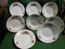 8 piatti fondi ceramica