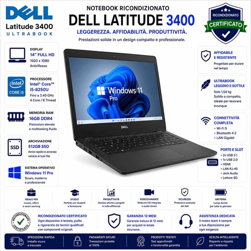 Notebook ricondizionato dell - notebook,
