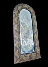 Antico Specchio Ad Arco Etnico