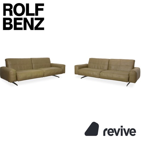 Rolf benz pelle - 2x, divano