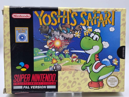 Yoshi safari super nintendo - (super,
