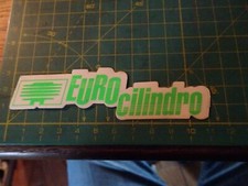ADESIVO STICKER VINTAGE kleber  verde eurocilindro